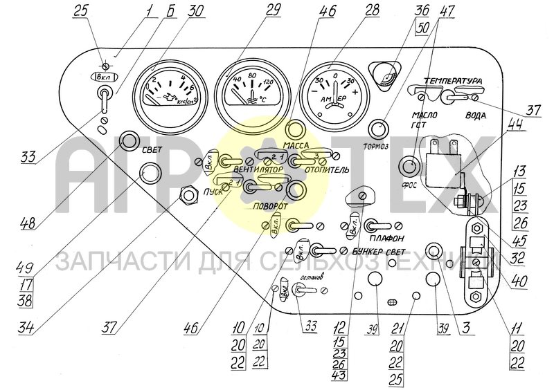 Чертеж Щиток (РСМ-5.10.12.020В-01)